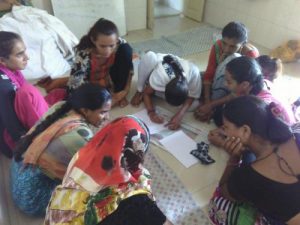 61 Group Therapy Workshop with Women at Bapunagar Centre