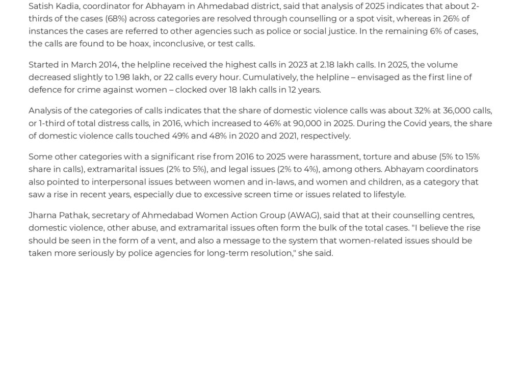 From 2.1k to 10.4k, extramarital issues trigger fivefold jump in calls to 181