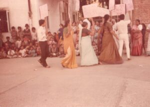 Street Play on Violence against Women staged in 1983
